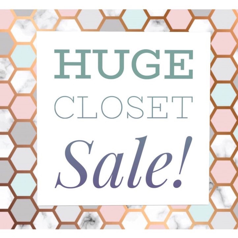 Closet Clean-out!!